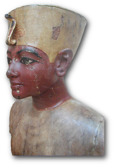 Photograph of A Mannequin of Tutankhamun