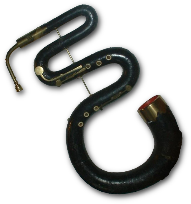 Photograph of a (partially) keyed serpent